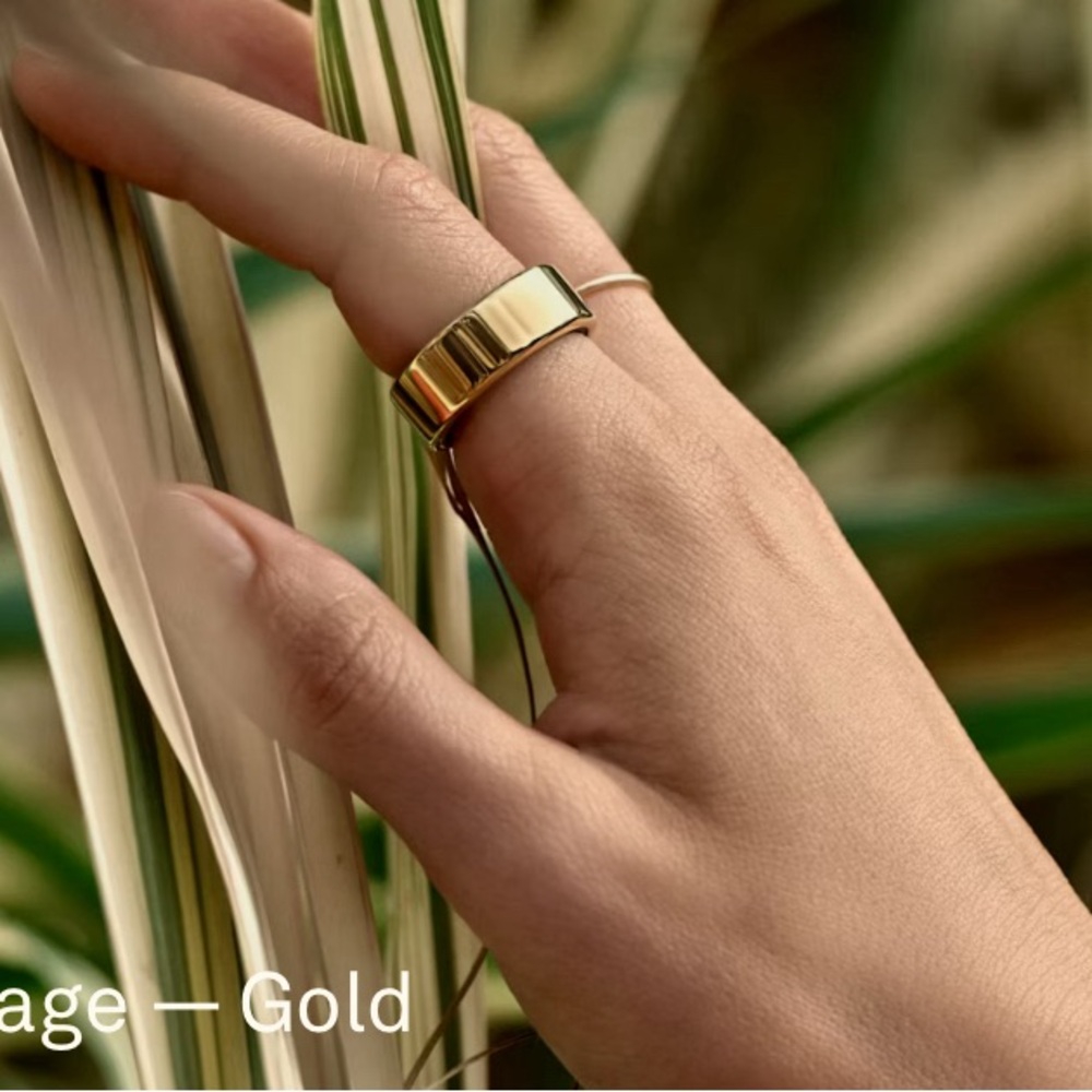 Gen 3 Heritage Gold Oura Ring Size 7